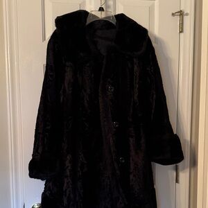 Women's Black Teddy Jacket